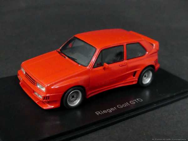 1:43 VW Volkswagen Golf 1 MK1 GTI RIEGER GTO